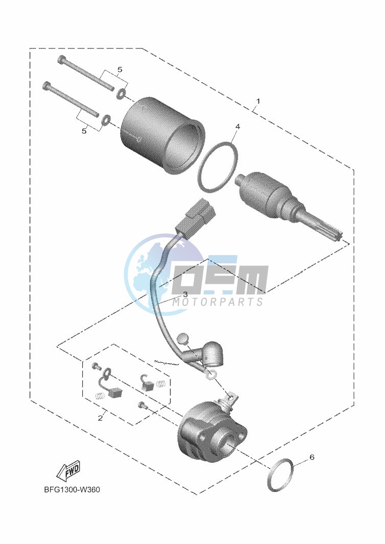 STARTING MOTOR