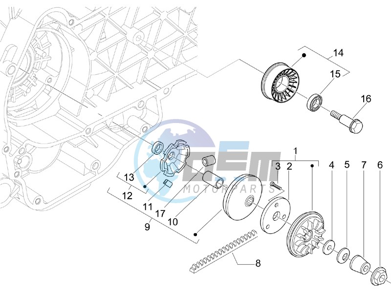 Driving pulley