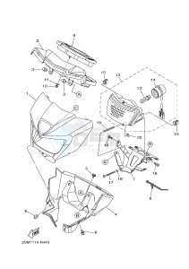 YFM700FWBD YFM70KPSJ KODIAK 700 EPS SPECIAL EDITION (B32D) drawing HEADLIGHT 2