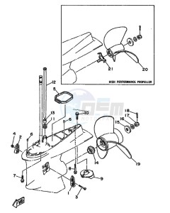 L250AET drawing LOWER-CASING-x-DRIVE