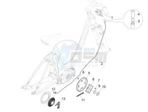 Wi-Bike Uni Deore Comfort 2017 (NAFTA) drawing Gear shift (SHIMANO)