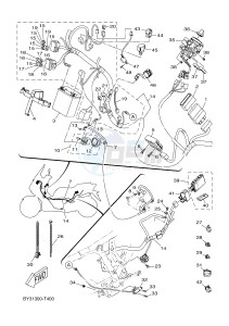 CZD300-A X-MAX 300 (BY31 BY31 BY31 BY31 BY31) drawing ELECTRICAL 1