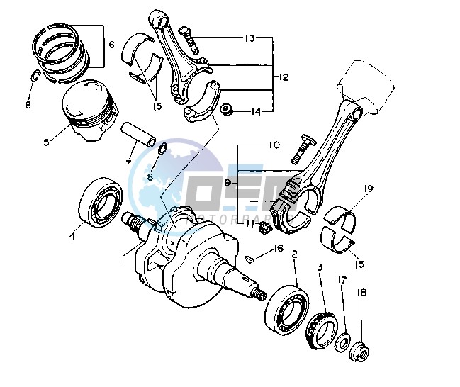 CRANKSHAFT PISTON