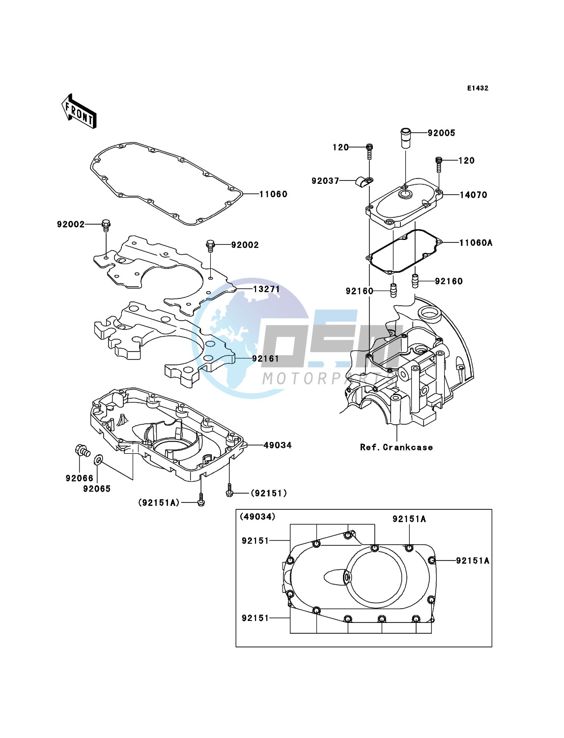 Breather Cover/Oil Pan