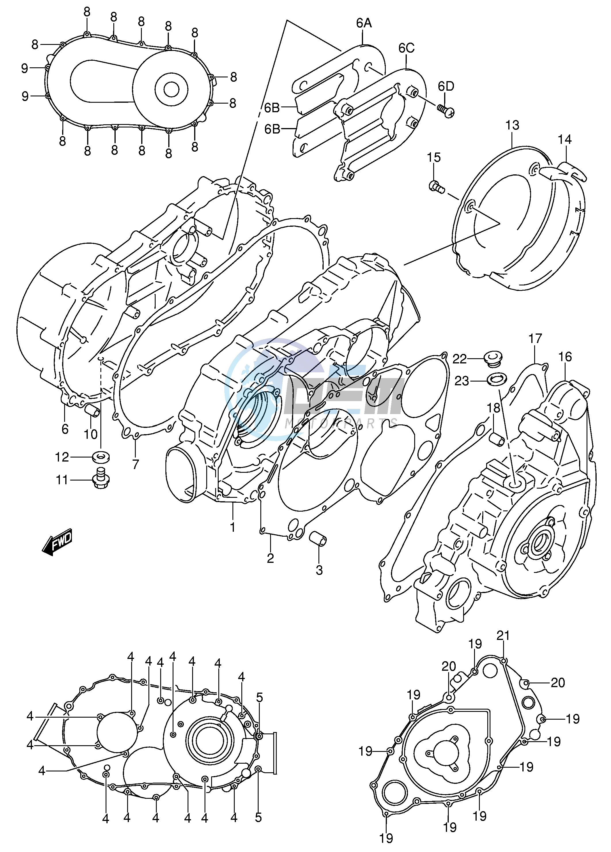 CRANKCASE COVER