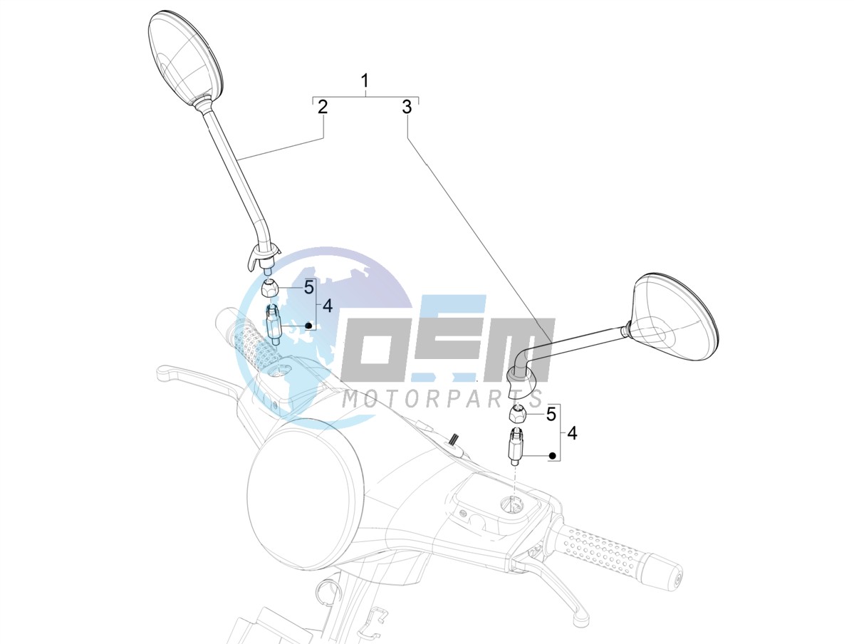 Driving mirror/s