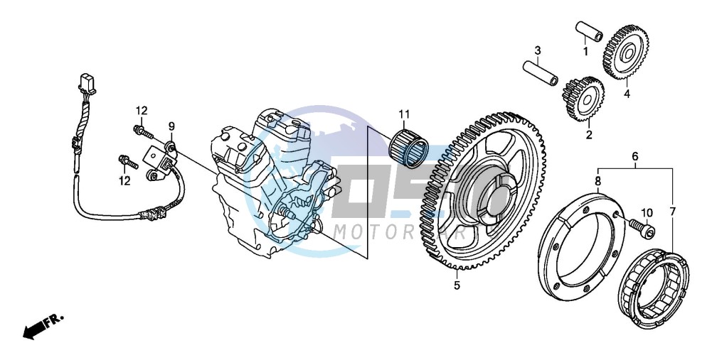 PULSE GENERATOR/ STARTING CLUTCH