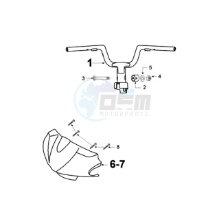 VIVA SL3A drawing HANDLEBAR