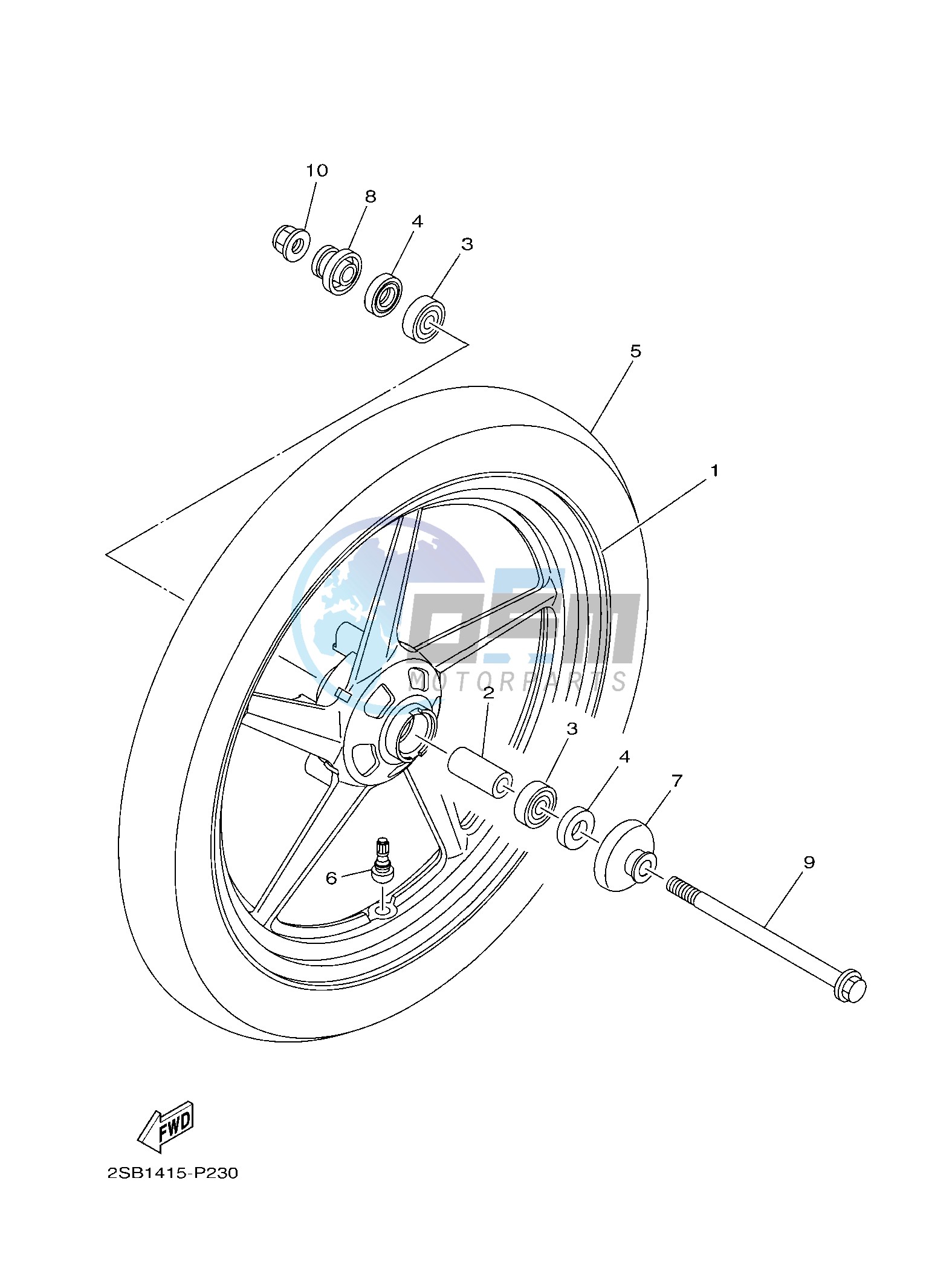 FRONT WHEEL