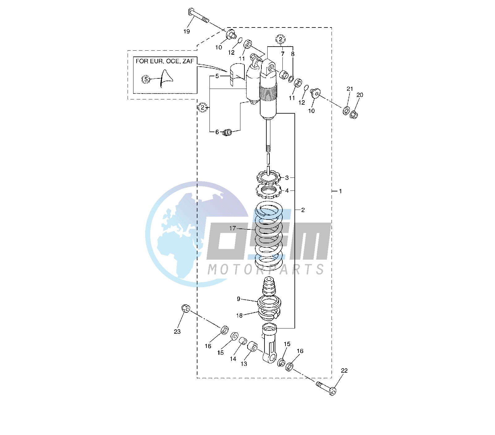 REAR SHOCK ABSORBER