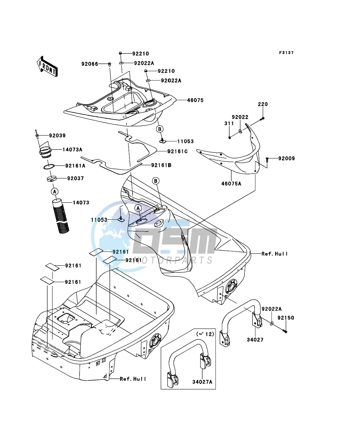 Hull Rear Fittings