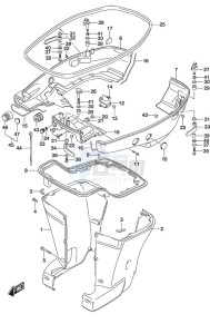 DF 250AP drawing Side Cover