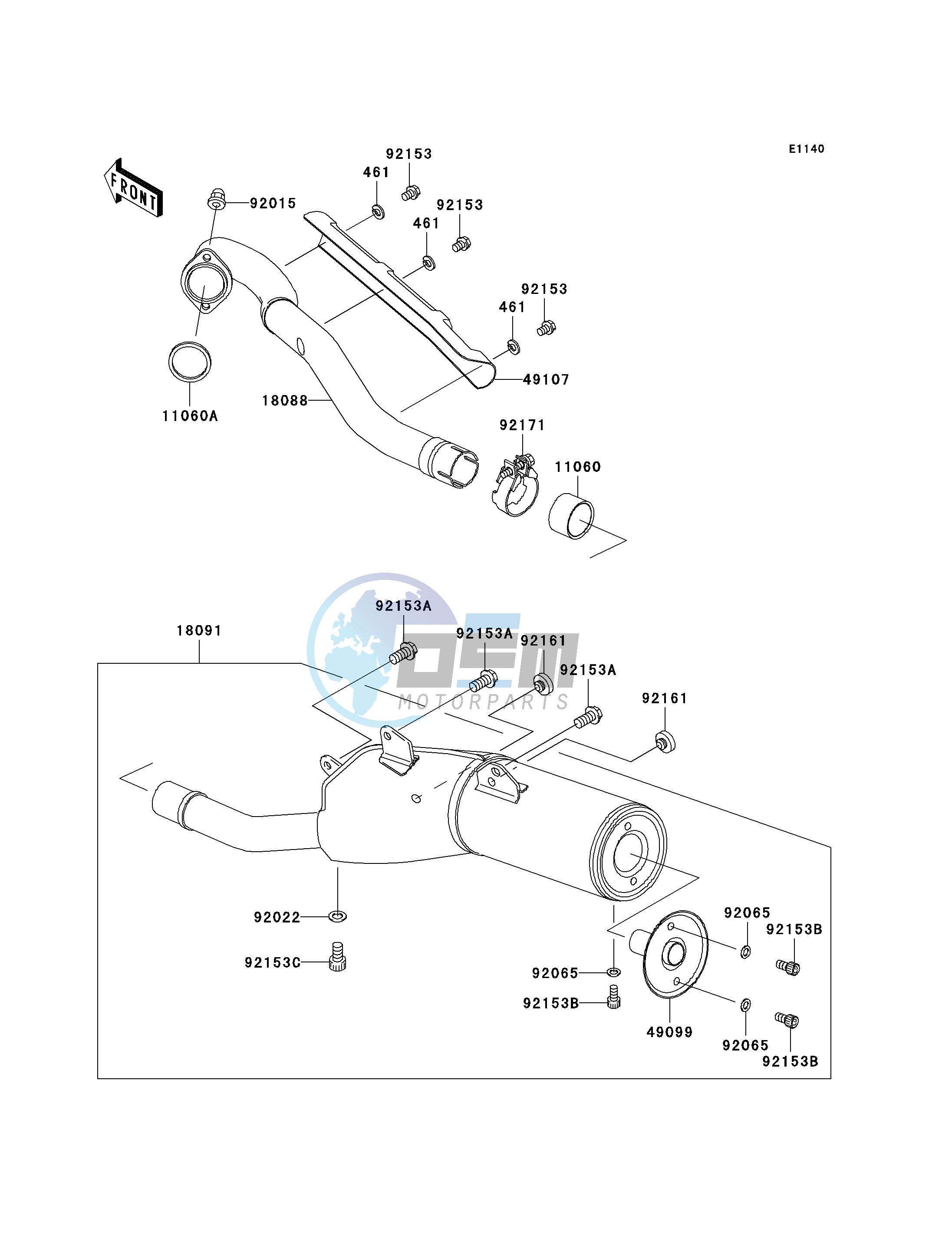 MUFFLER-- S- --- CA,US- -