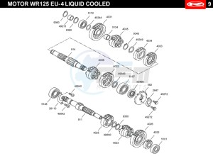 MARATHON-125-PRO-E4-SM-REPLICA-SERIES-AUSTRIA-MARATHON-125-PRO-SM-E4-BLUE-REPLICA-SERIES drawing GEARS  EURO4