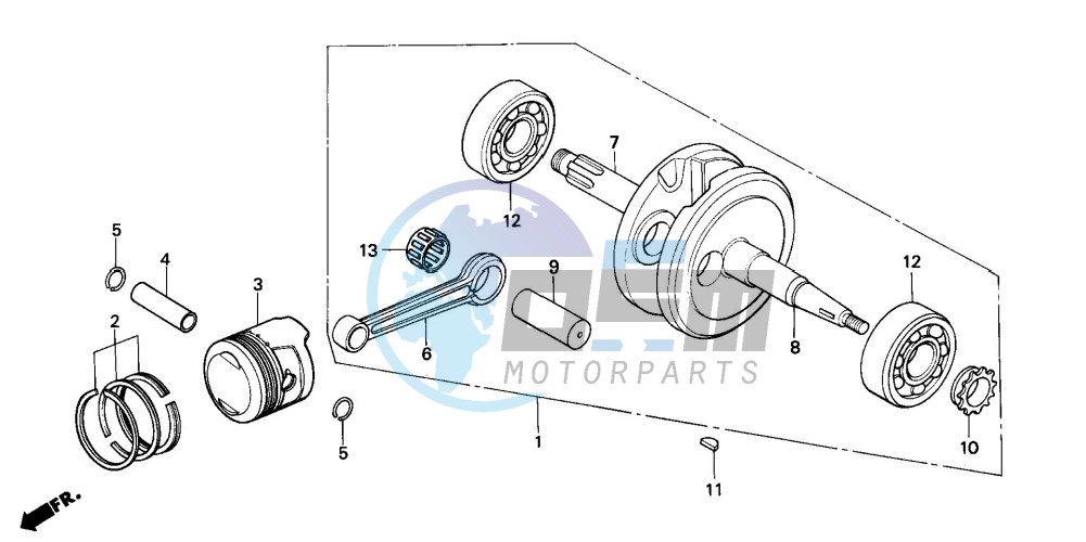 CRANKSHAFT/PISTON