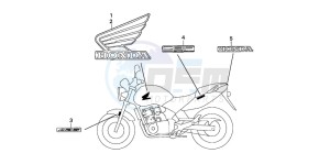 CBF500 drawing MARK