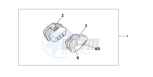 CBF1000 drawing PANNIER S*YR254M*