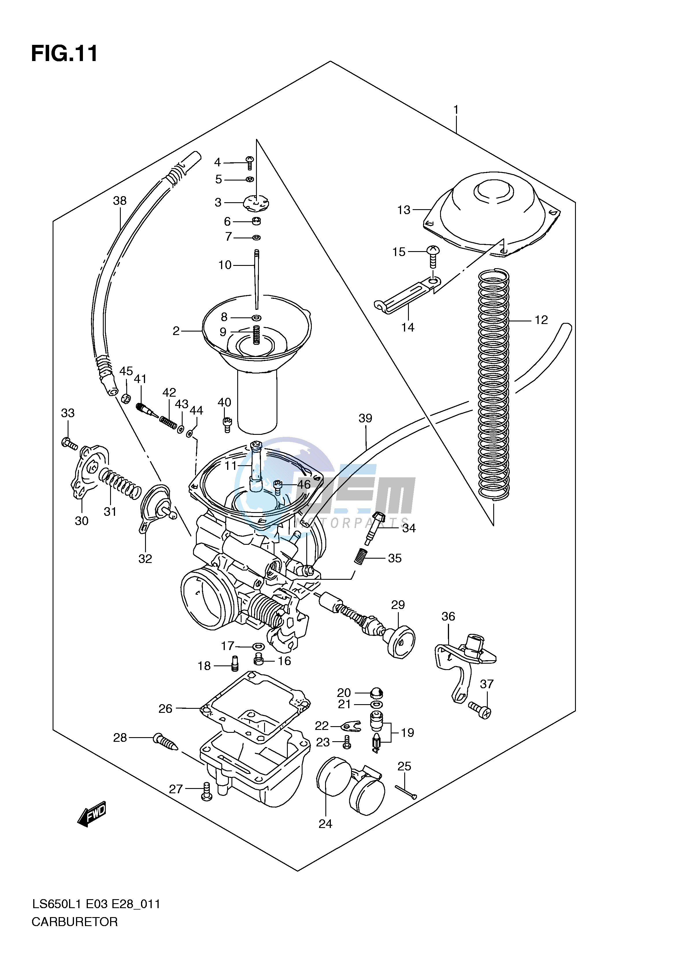 CARBURETOR (LS650L1 E3)