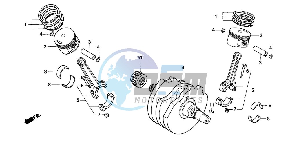 CRANKSHAFT/PISTON