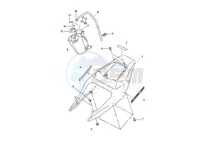 YZF R1 1000 drawing SIDE COVER MY03