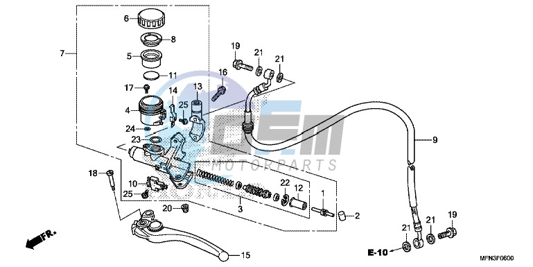 CLUTCH MASTER CYLINDER