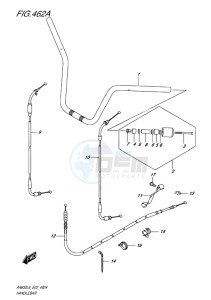 AN650Z ABS BURGMAN EXECUTIVE EU-UK drawing HANDLEBAR