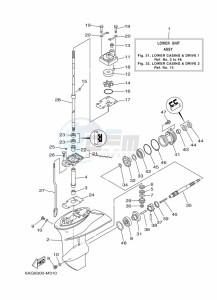 F20LPHA-2013 drawing LOWER-CASING-x-DRIVE-1