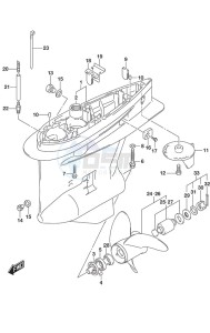 DF 150 drawing Gear Case (C/R)