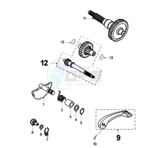 FIGHT XRACE LNDA BE drawing DRIVE SHAFTS / KICKSTARTER