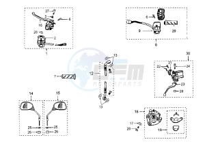 TREKKER - 50 cc drawing BRAKE SYSTEM HENG TONG