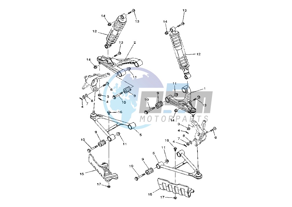 FRONT SUSPENSION WHEEL