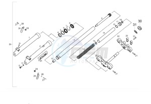 SX 50 LIMITED EDITION (EMEA) drawing Front fork