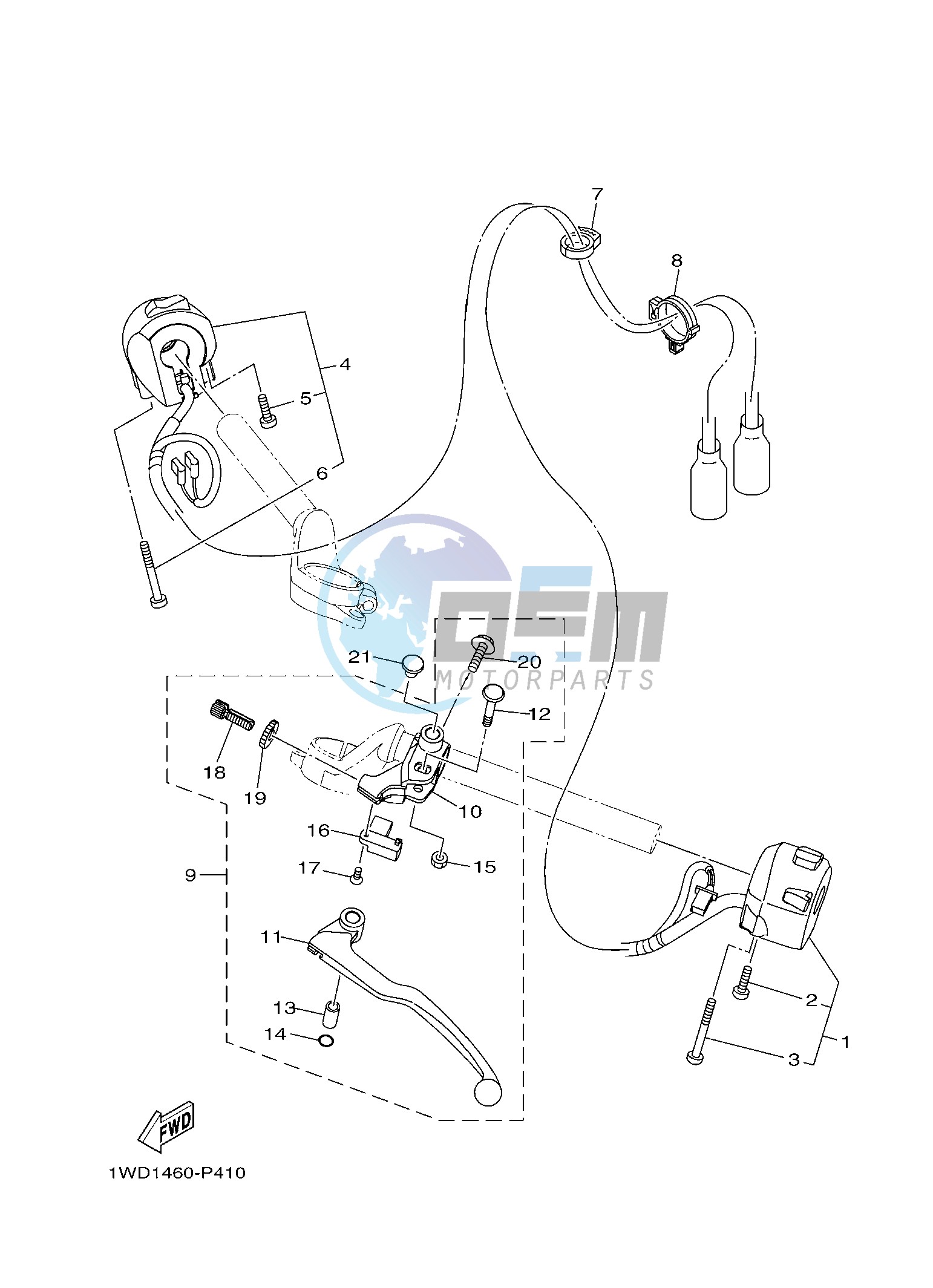 HANDLE SWITCH & LEVER