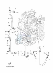 F350AETU drawing CYLINDER-AND-CRANKCASE-4