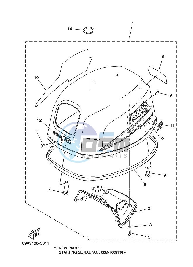 FAIRING-UPPER