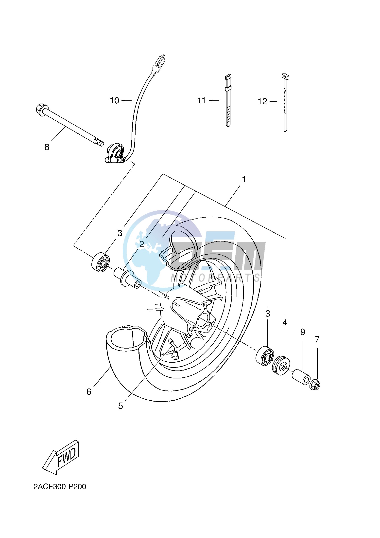 FRONT WHEEL