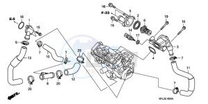 CBR1000RR9 Australia - (U / SPC) drawing THERMOSTAT