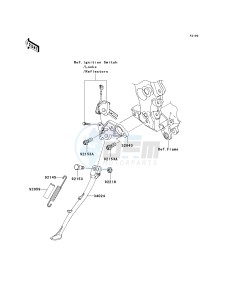 KRF 750 F [TERYX 750 4X4 NRA OUTDOORS] (F8F) C9FA drawing STAND-- S- -