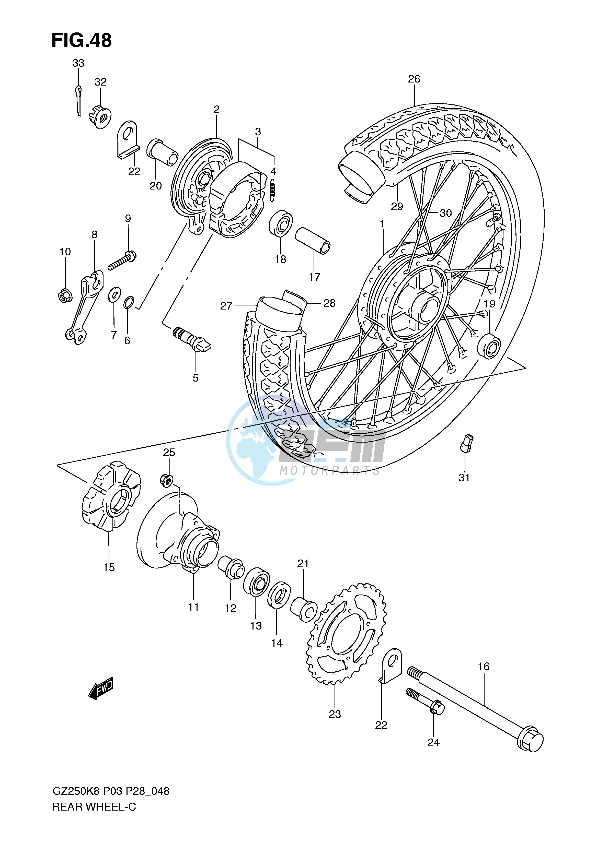 REAR WHEEL