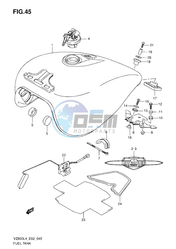 FUEL TANK L4