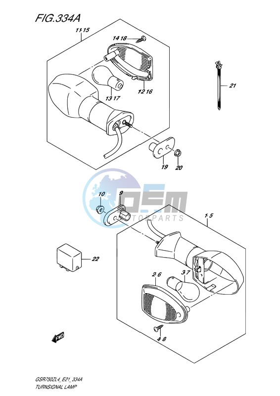 TURNSIGNAL LAMP