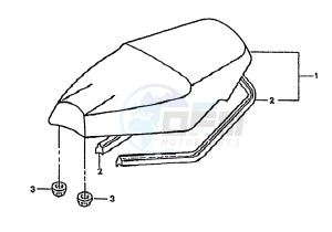 PASSING 125 drawing SEAT