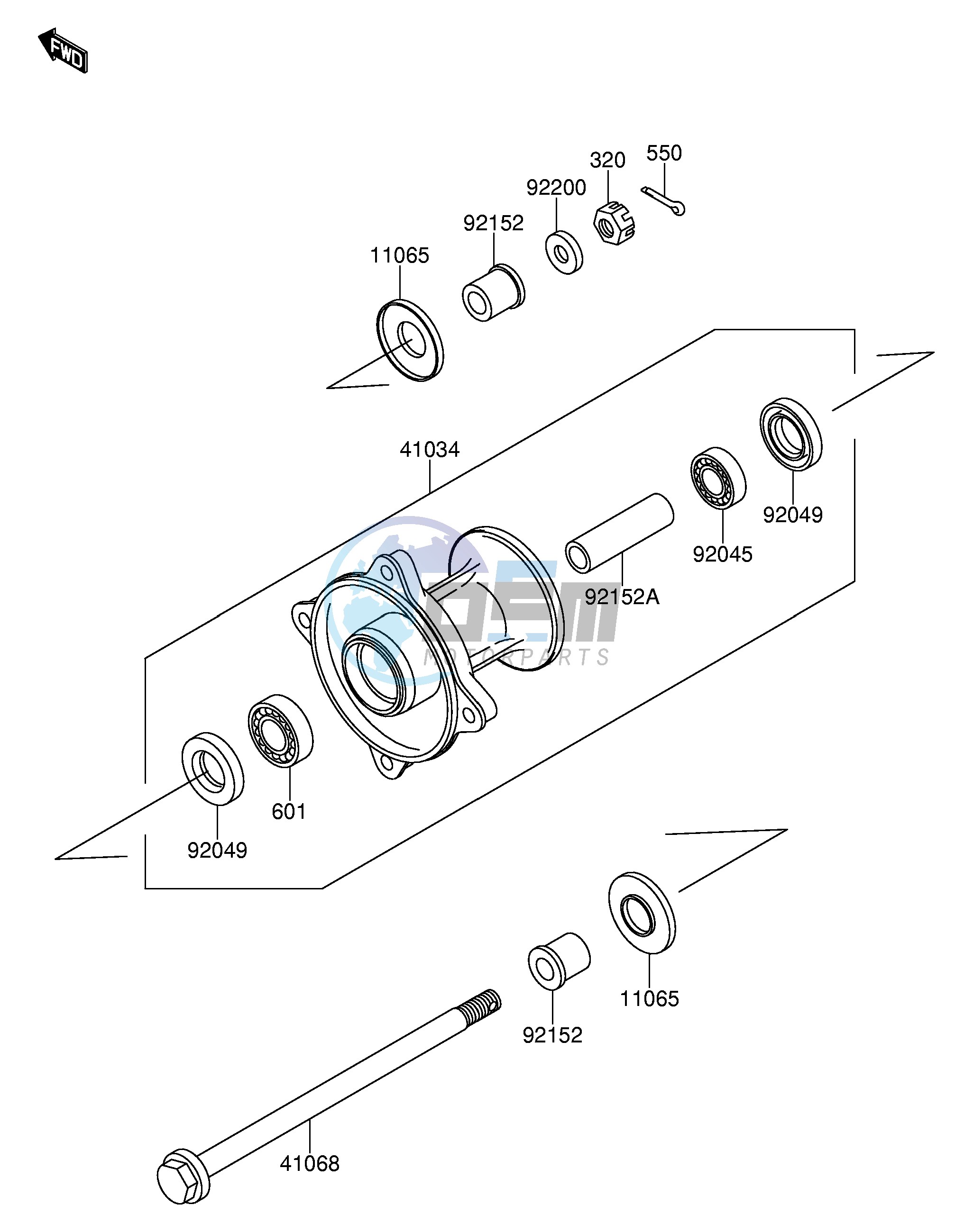 FRONT HUB