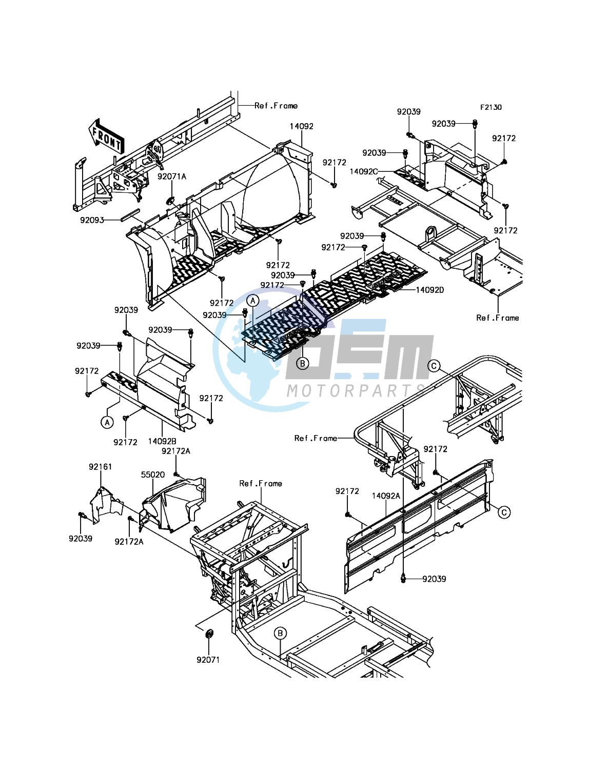 Frame Fittings(Front)