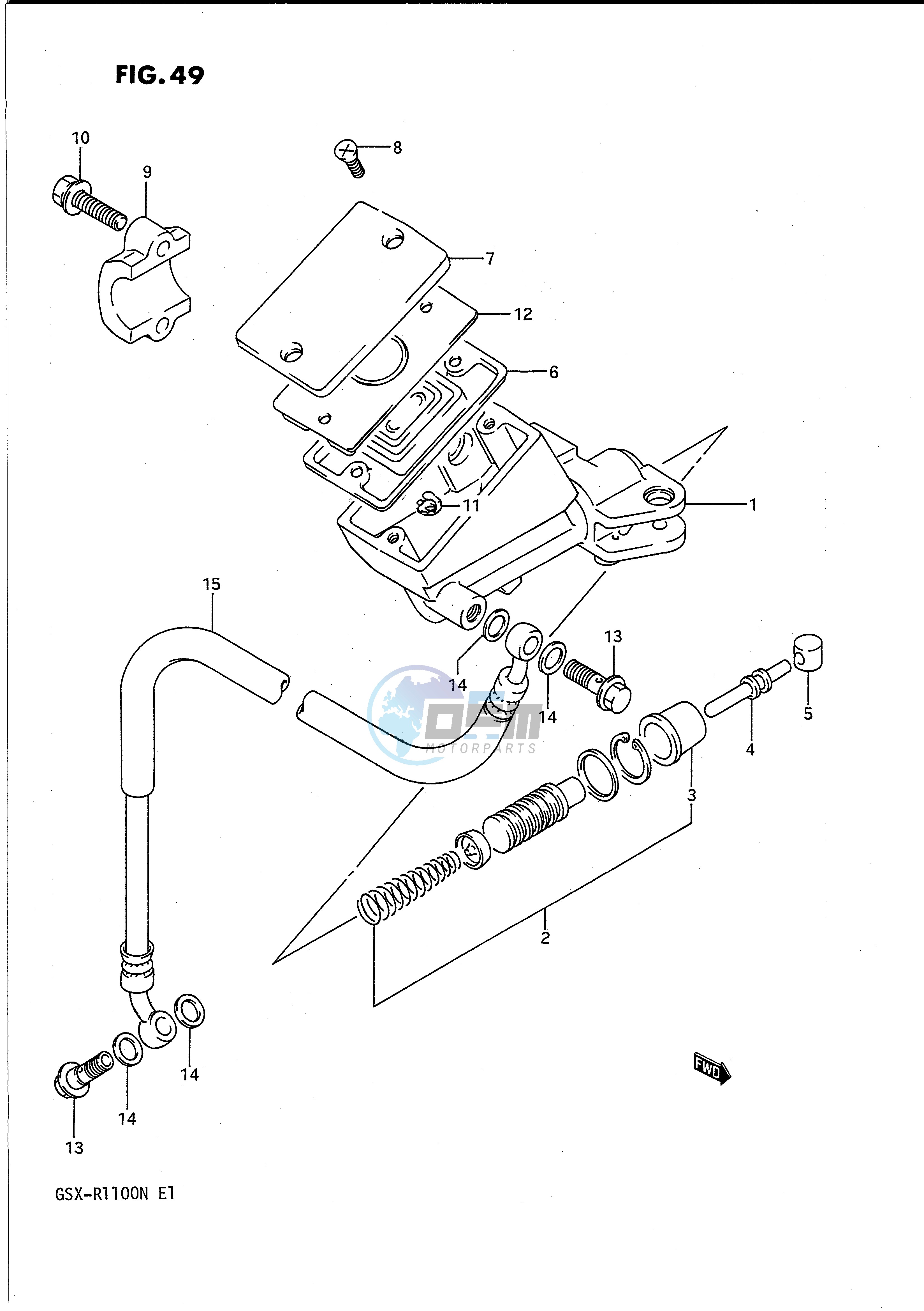 CLUTCH MASTER CYLINDER (E18,E39)