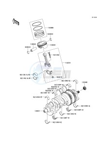 KRF 750 F [TERYX 750 4X4 NRA OUTDOORS] (F8F) C8FA drawing CRANKSHAFT_PISTON-- S- -