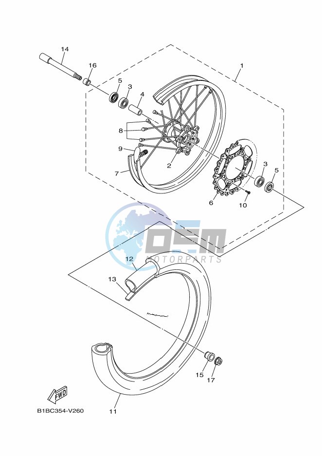 FRONT WHEEL