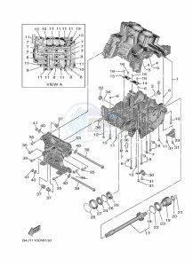 YXF1000EWS YX10FRPSN (B4JC) drawing CRANKCASE