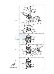 FT50B drawing CARBURETOR