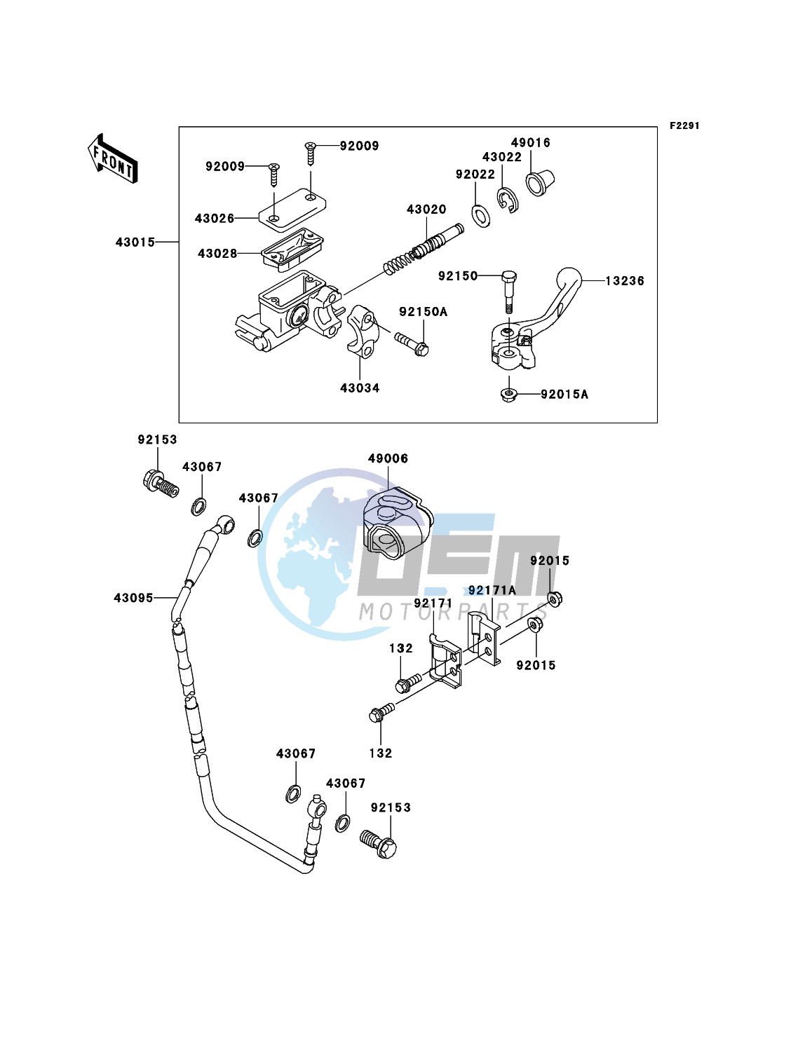 Front Master Cylinder